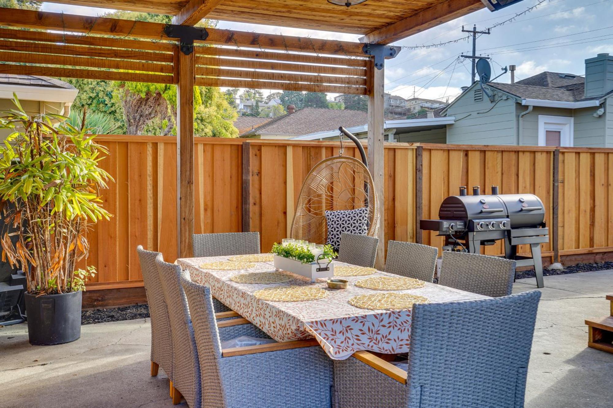 Cozy Bay Area Vacation Rental With Patio Hayward Eksteriør bilde